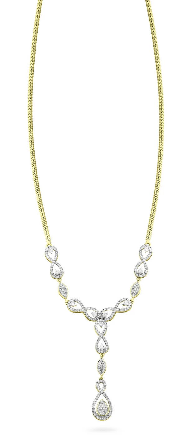 Hochwertiges Brillant-Collier