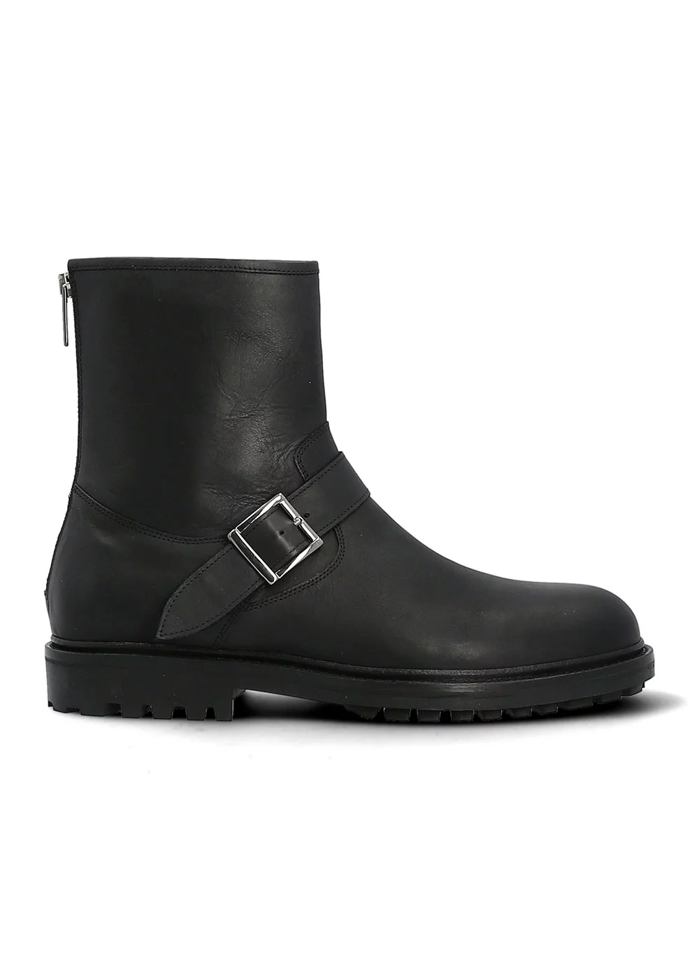 BOOTS TITO CUIR NOIR
