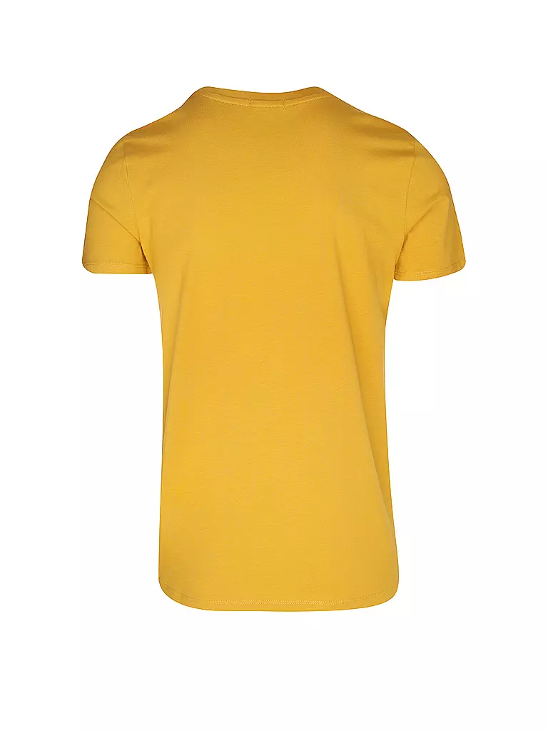 GREENBOMB T-Shirt GUIDE NATURE MOOSE MOUNTAIN senf