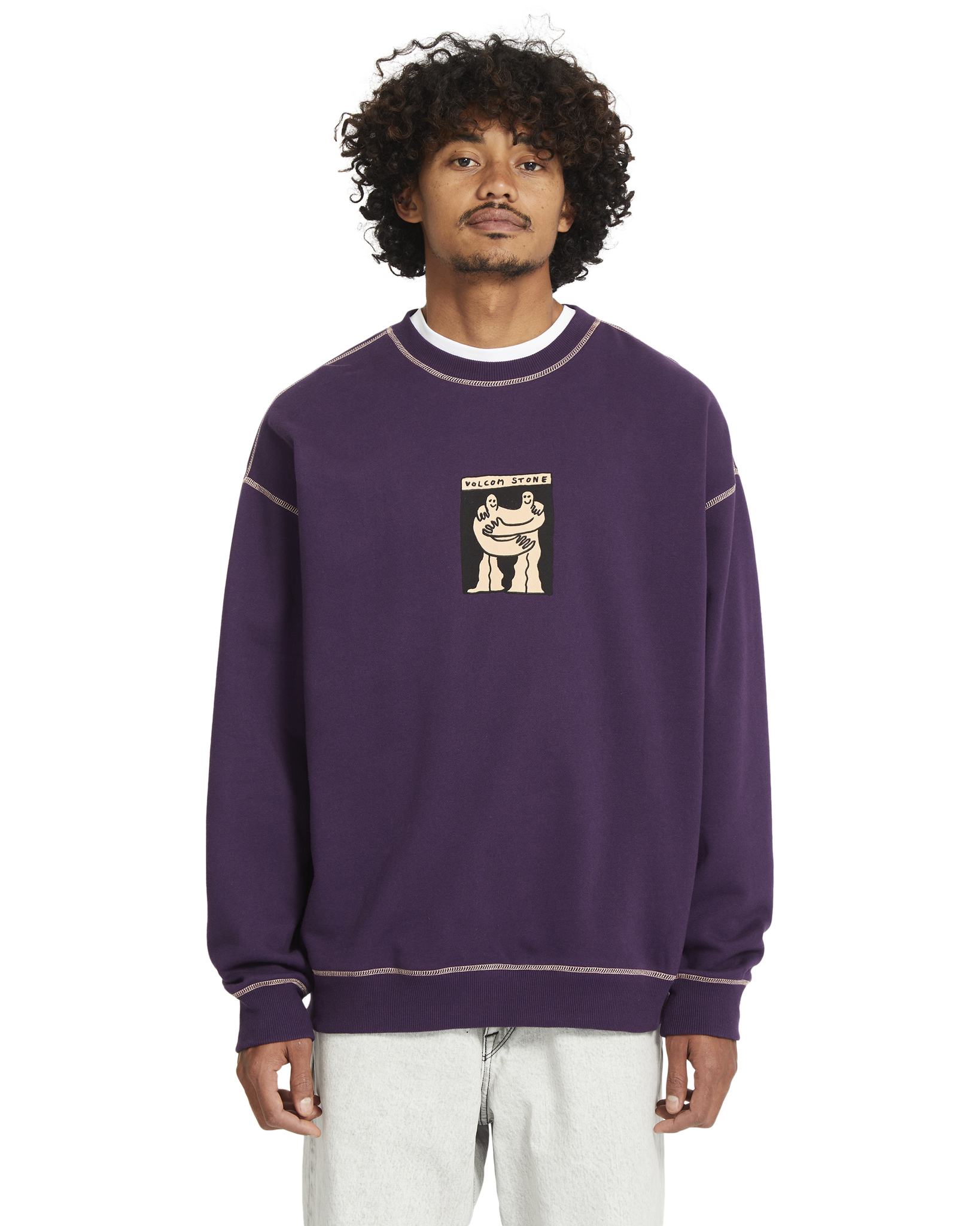 Volcom Podcol Crew Grape Royal