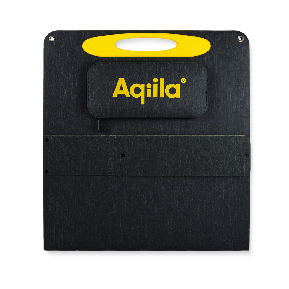 Aqiila - Sunbird P100 - Foldbart solpanel, 100W