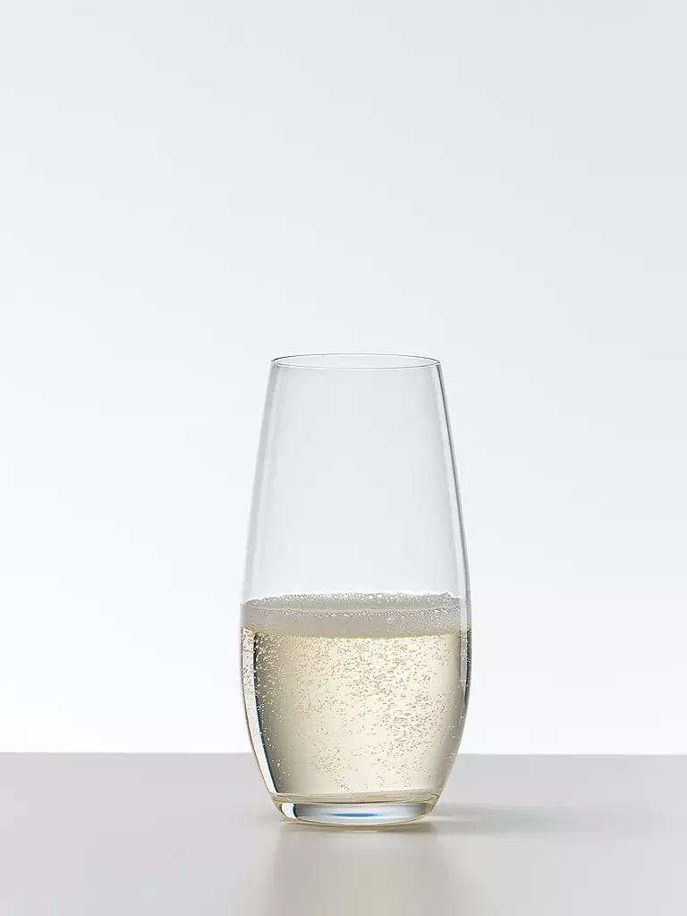 RIEDEL Champagnerglas 2er Set O Wine Tumbler 264ml transparent