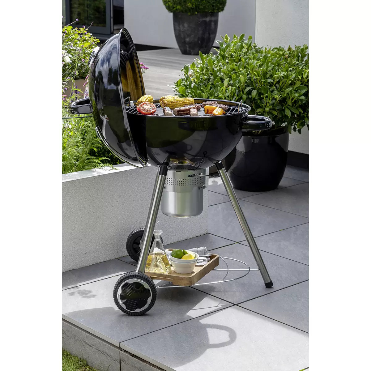 Kugelgrill Hamson York Compact Plus Schwarz
