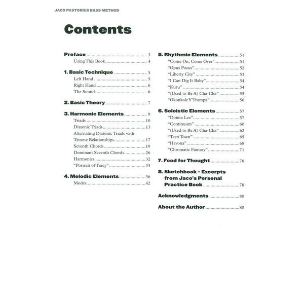 Hal Leonard Jaco Pastorius Bass Method