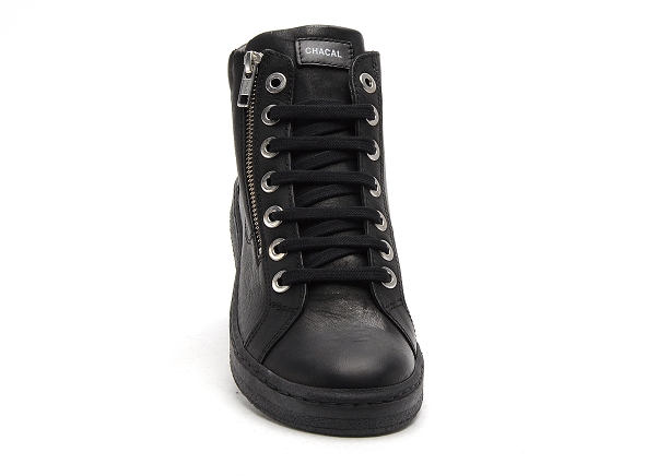 Chacal boots bottine plates femme 6535 noir