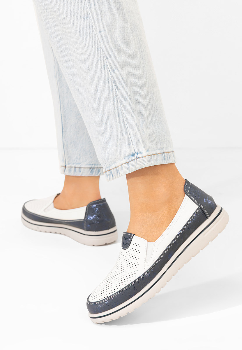 Chaussures casual femme blancs Kalysa V2