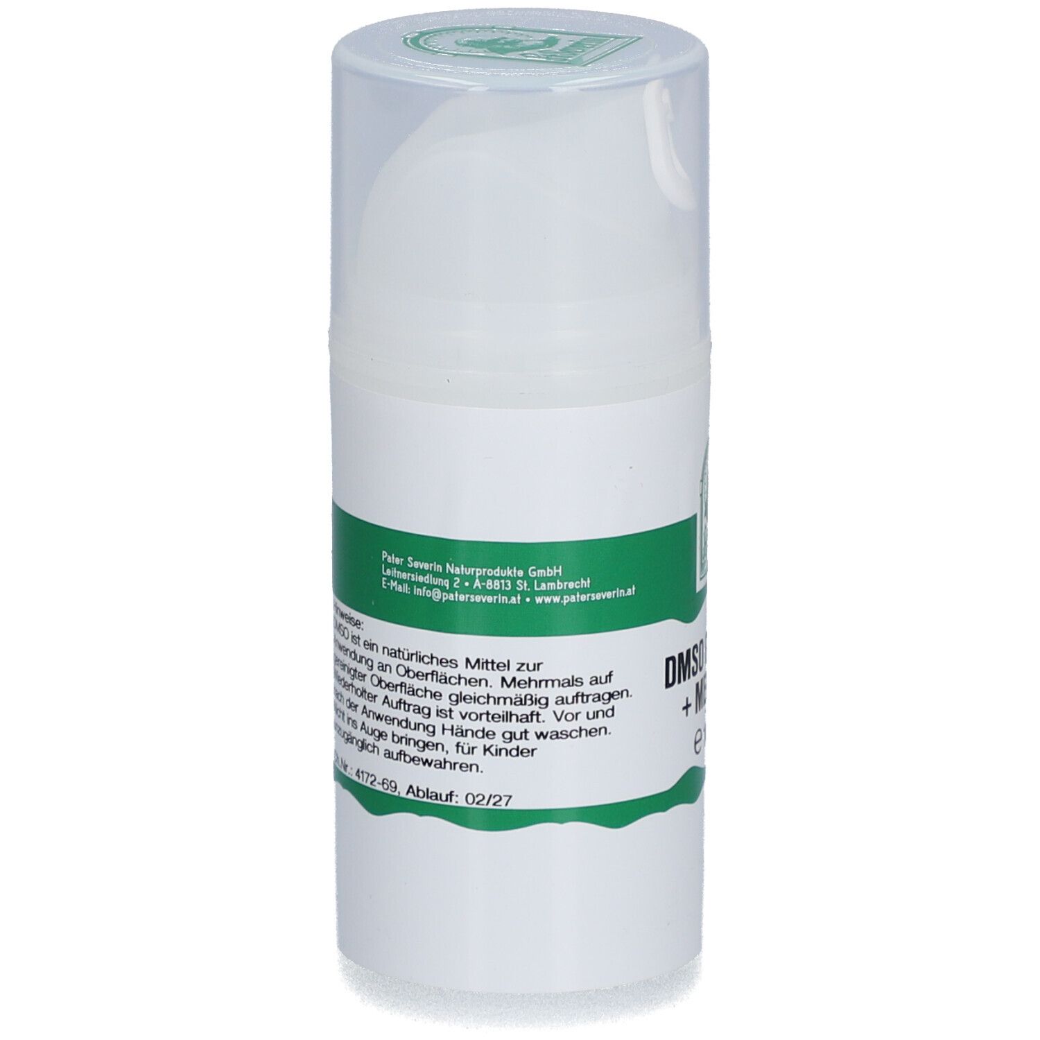 St. Severin DMSO 50%+Menthol Gel