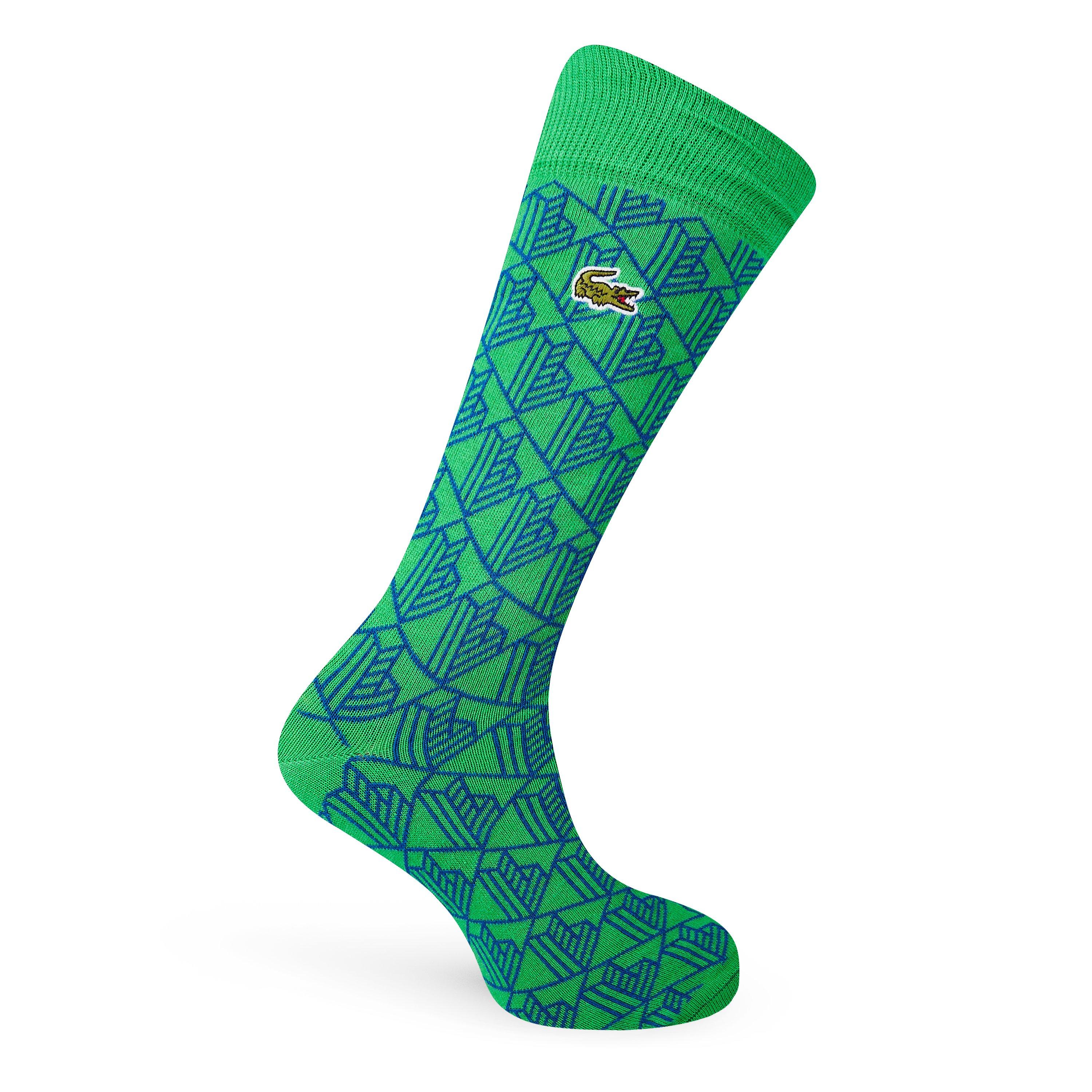 Lacoste 2 pack Monogram Jacquard Socks