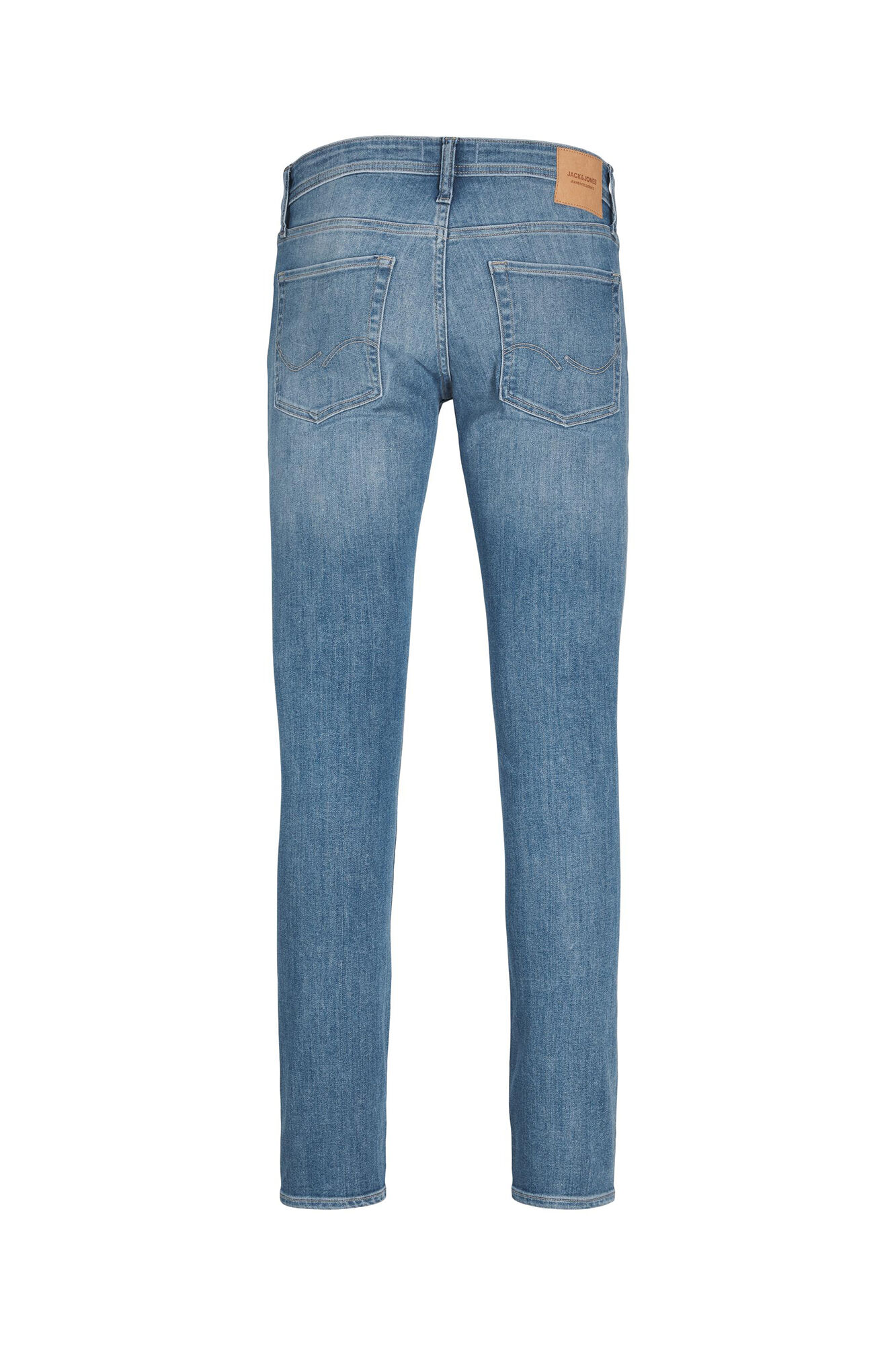 Calça jeans Glenn de algodão orgânico com corte slim