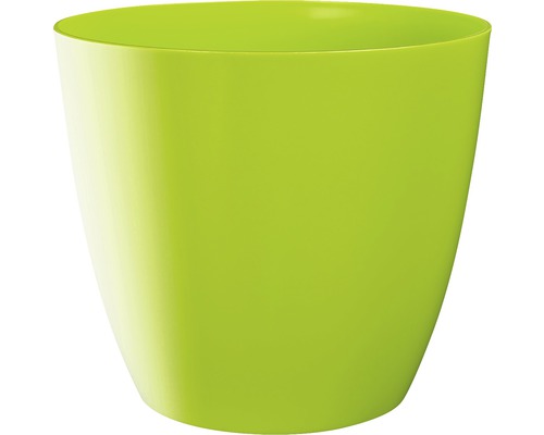 Ella plantenbak Ø 10 cm H 9 cm erwtengroen glanzend
