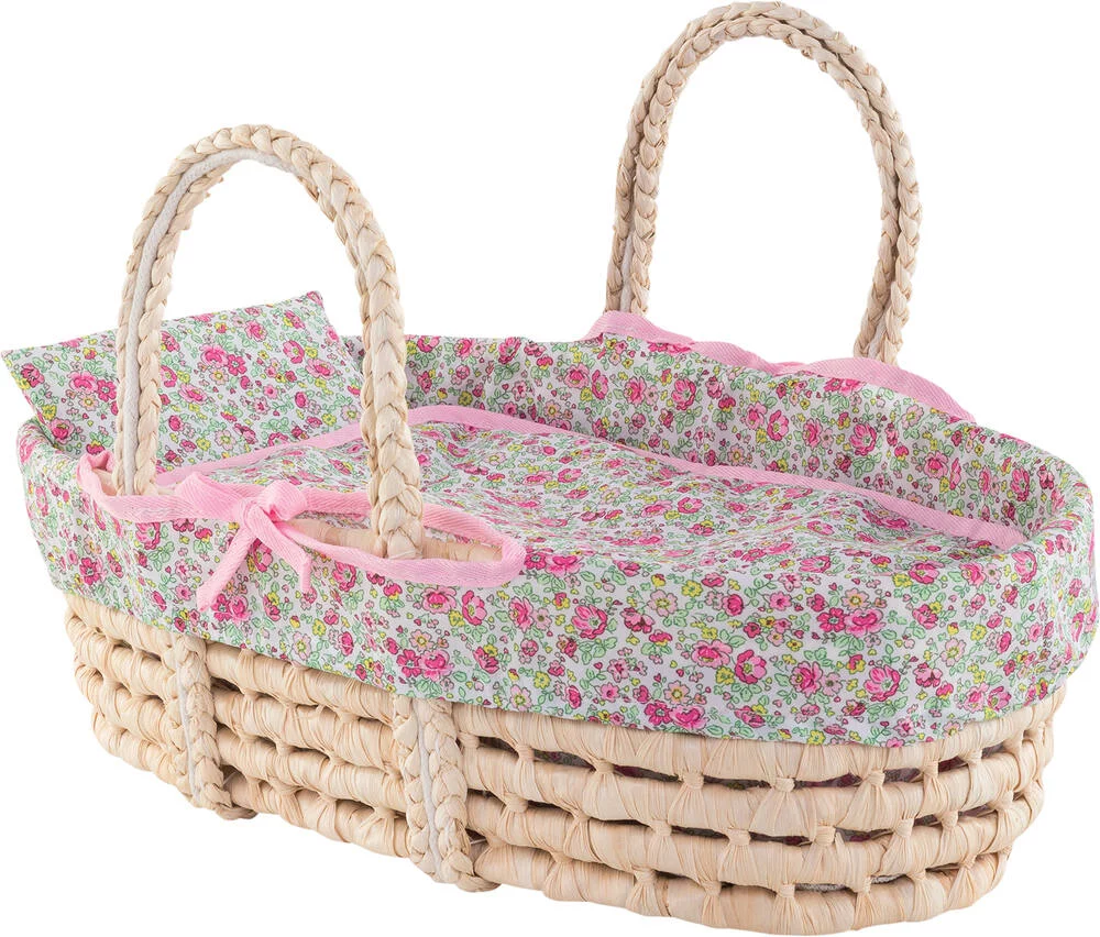 BB36\/42 - ENSEMBLE COUFFIN TRESSE POUR POUPON 36 ET 42 CM - COROLLE ACCESSOIRES