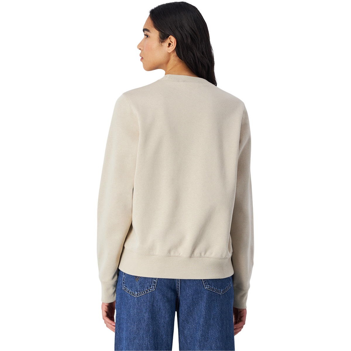 ICONS Crewneck Sweatshirt Dame Oxford Tan