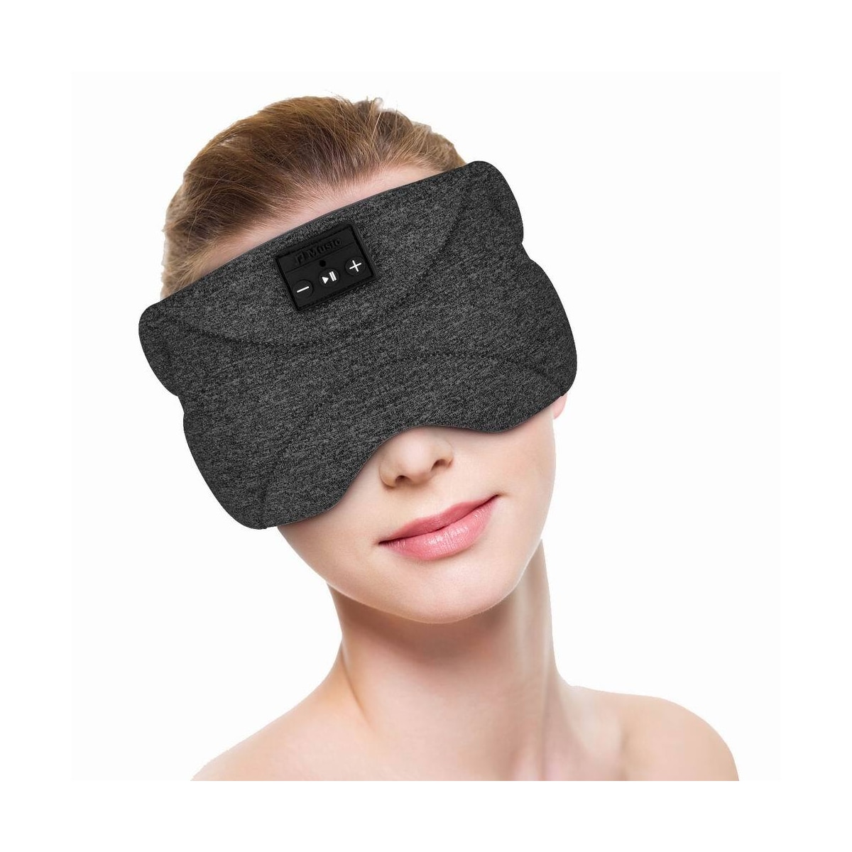 Sovehodetelefoner, Bluetooth-sovemaske Sort