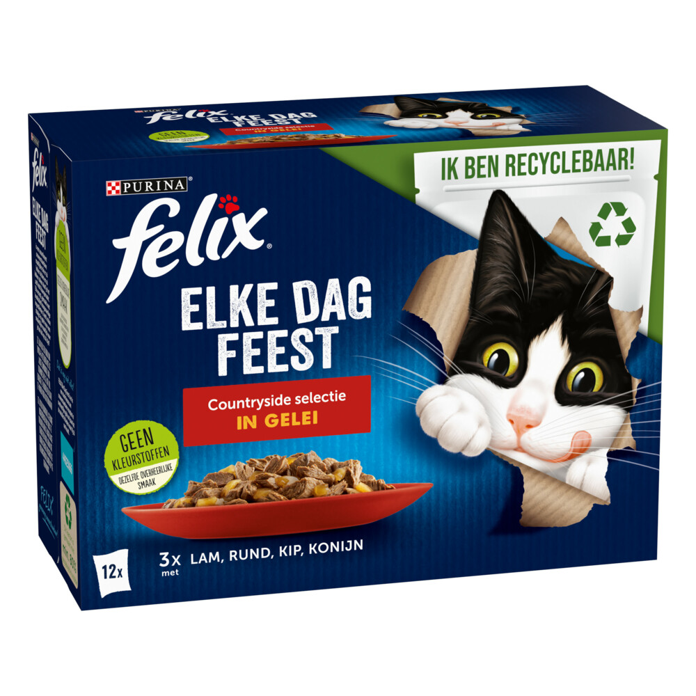 Felix Elke Dag Feest Countryside Selectie in Gelei12 x 85 gr