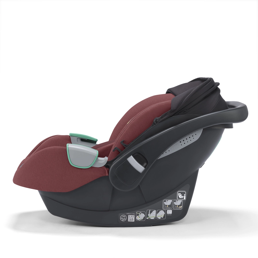 RECARO Babyschale AVAN I SIZE Fibre Black Iron Red