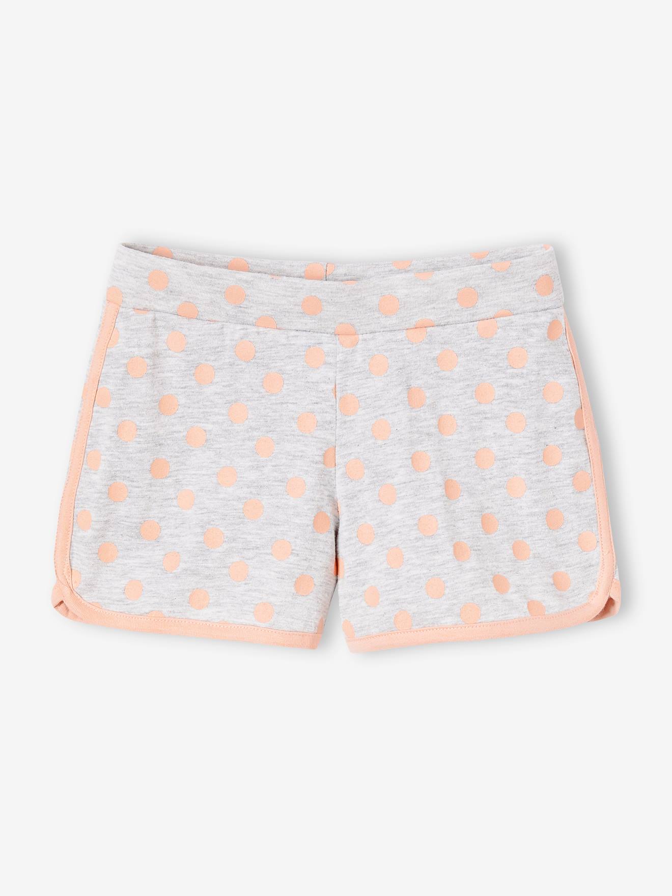 Pijama curto DS® Minnie Mouse para meninas, cinza mesclado