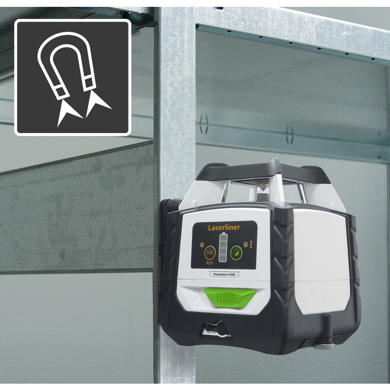 Laserliner DuraPlane G360RX lijnlaser 360° Groen