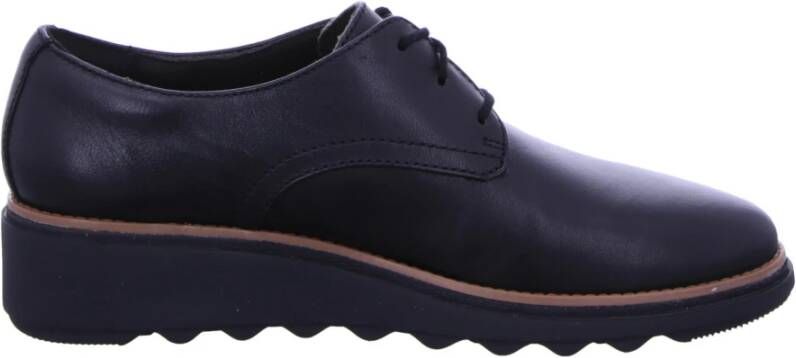 Clarks Zwarte Sneakers Sharon RAE Black
