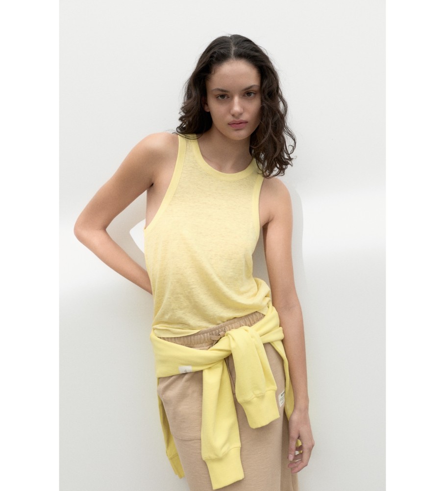 Camiseta amarela ECOALF Coimbraalf