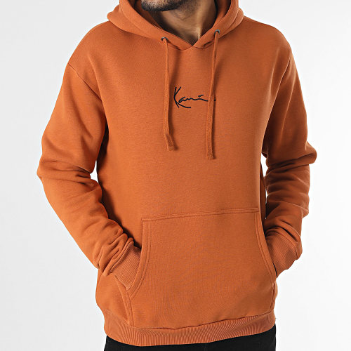 Sweat Capuche Small Signature Essential 6028436 Orange