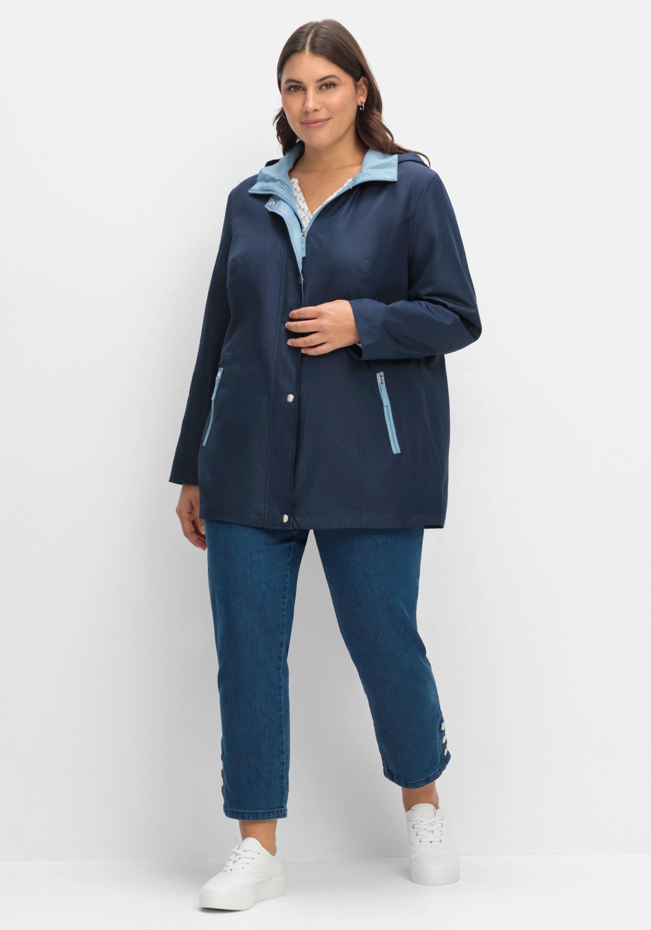 Funktionsjacke mit Kontrastpartien