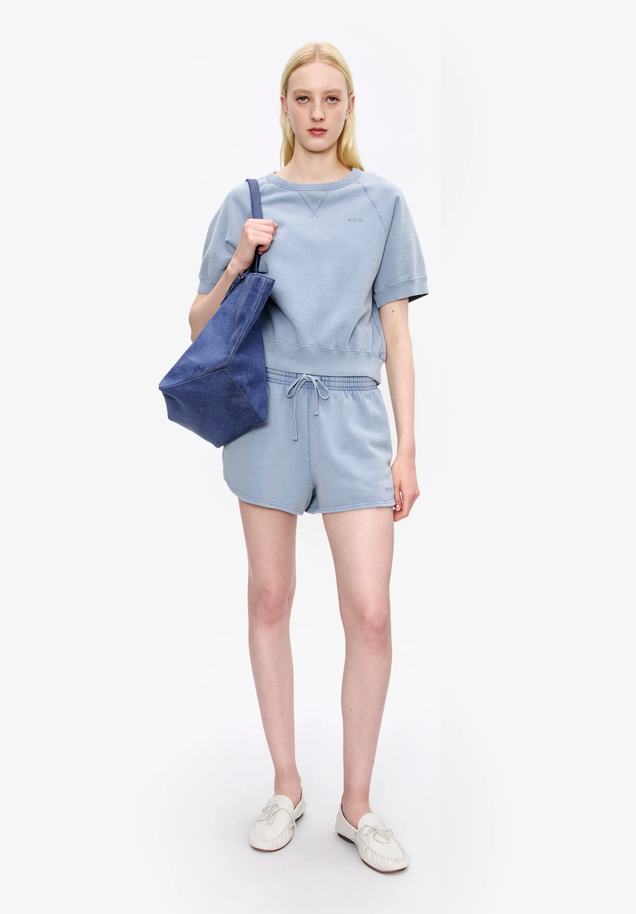 Sweatshirt Patti - Bleu clair