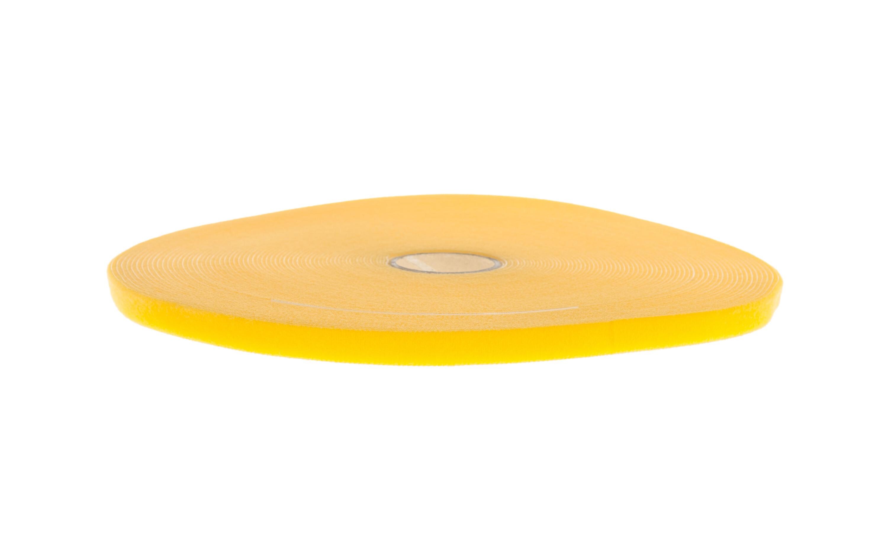 Klettband-Rolle ETN Fast Strap 10 mm x 25 m, GelbKlett-Kabelbinder, 10 mm x 25 m, gelb