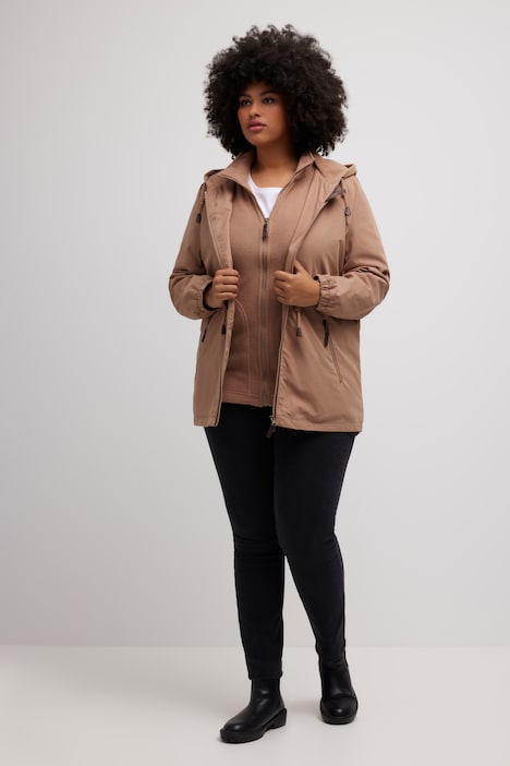 HYPRAR 2-in1-Jacke, mit Fleeceweste, wasserabweisend