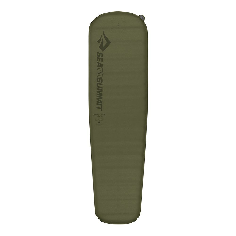 Sea To Summit CAMP + LARGE - Matelas auto-gonflant mat olive