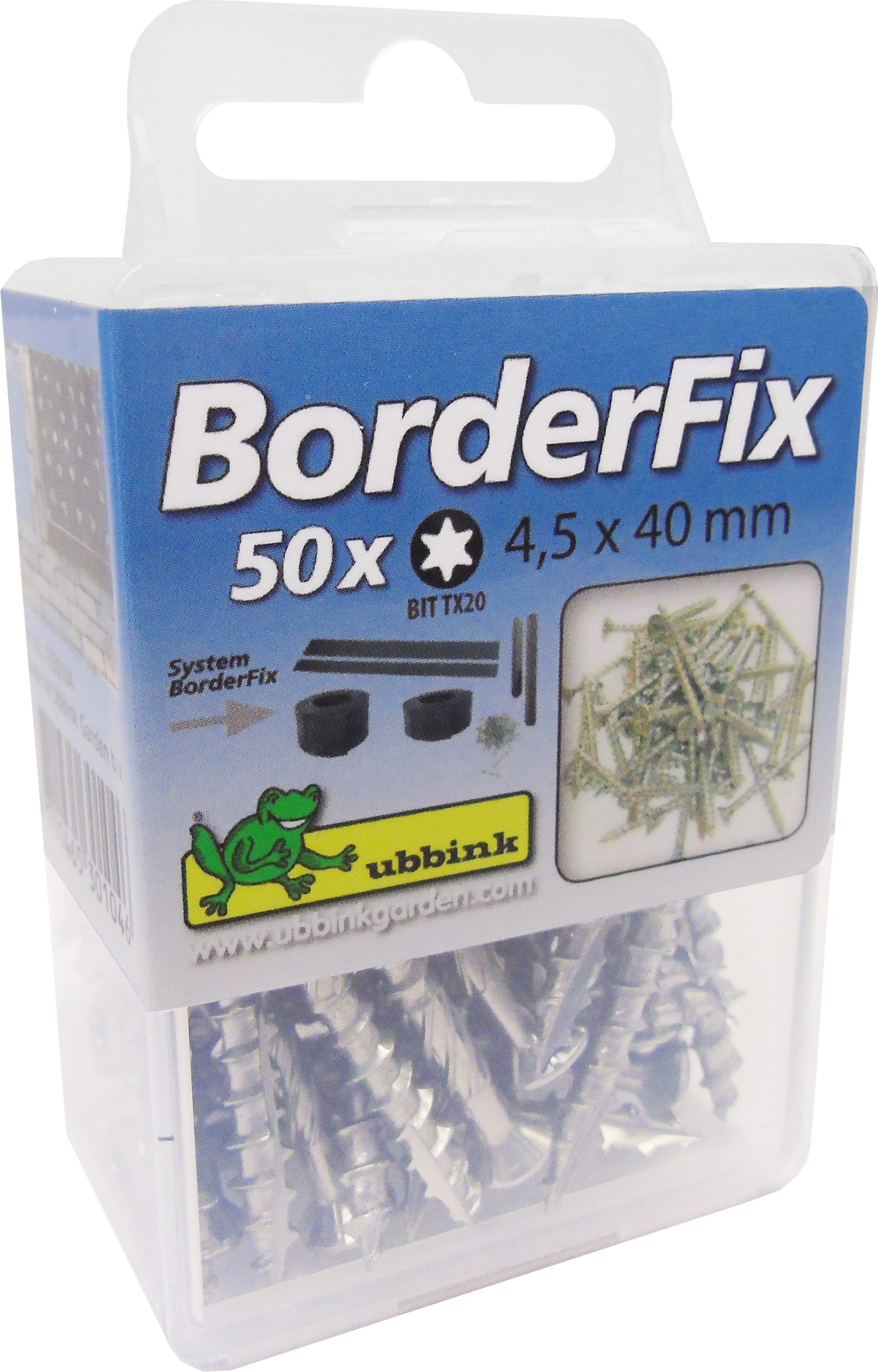 Ubbink schroeven Borderfix 4,5 x 40 mm 50 stuks