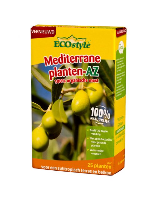 Ecostyle Mediterrane Planten-Az - Siertuinmeststoffen - 25 800 g 25 stuks