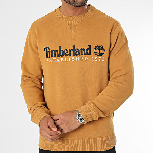 Sweat Crewneck Established 1973 A65DD Camel