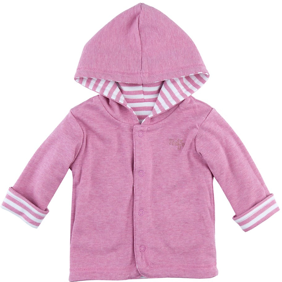 Feetje Girls Wendejacke mit Kapuze rosa melange