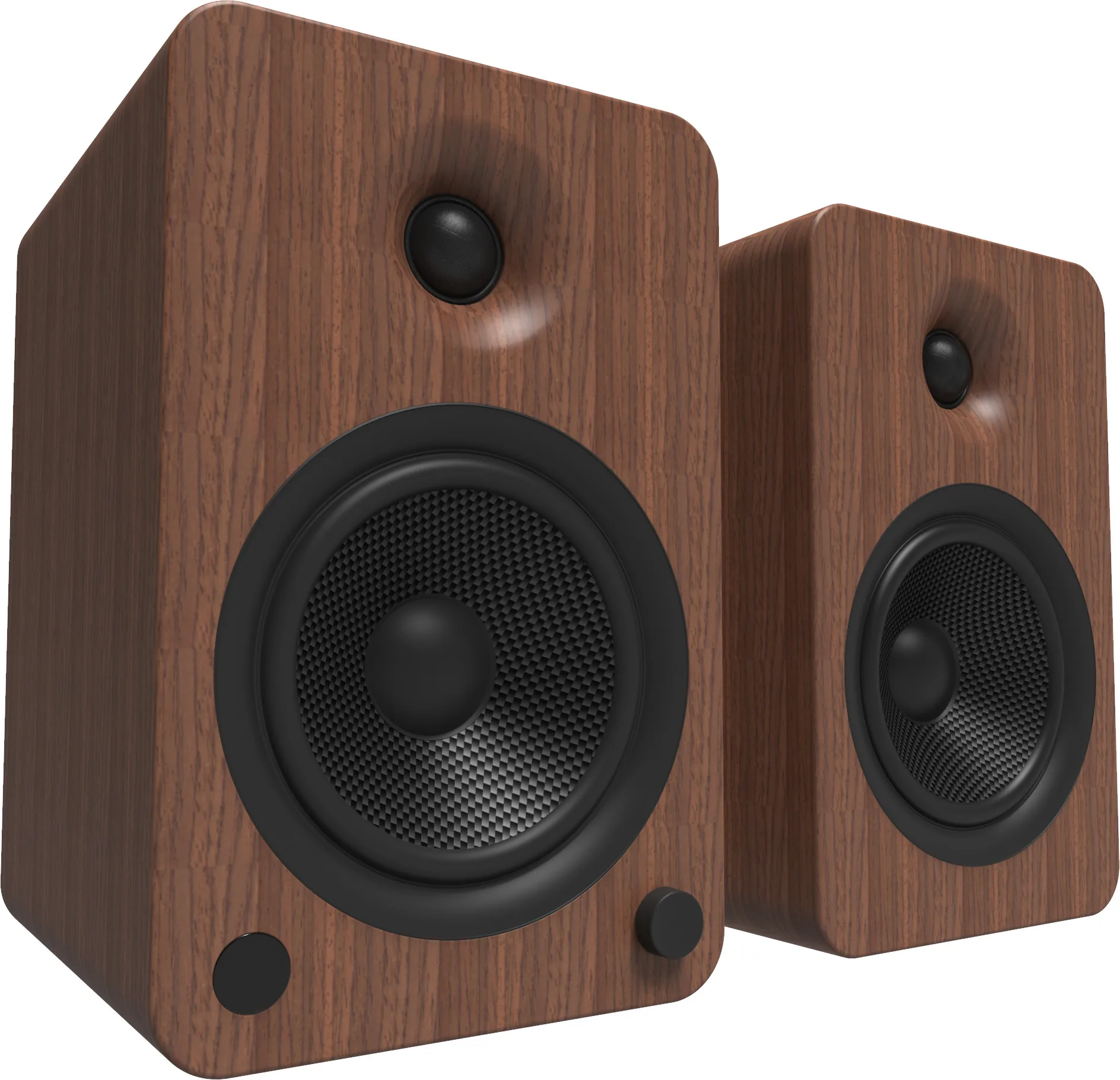 Kanto YU6 Noyer (la paire) Enceintes sans fil hi-fi