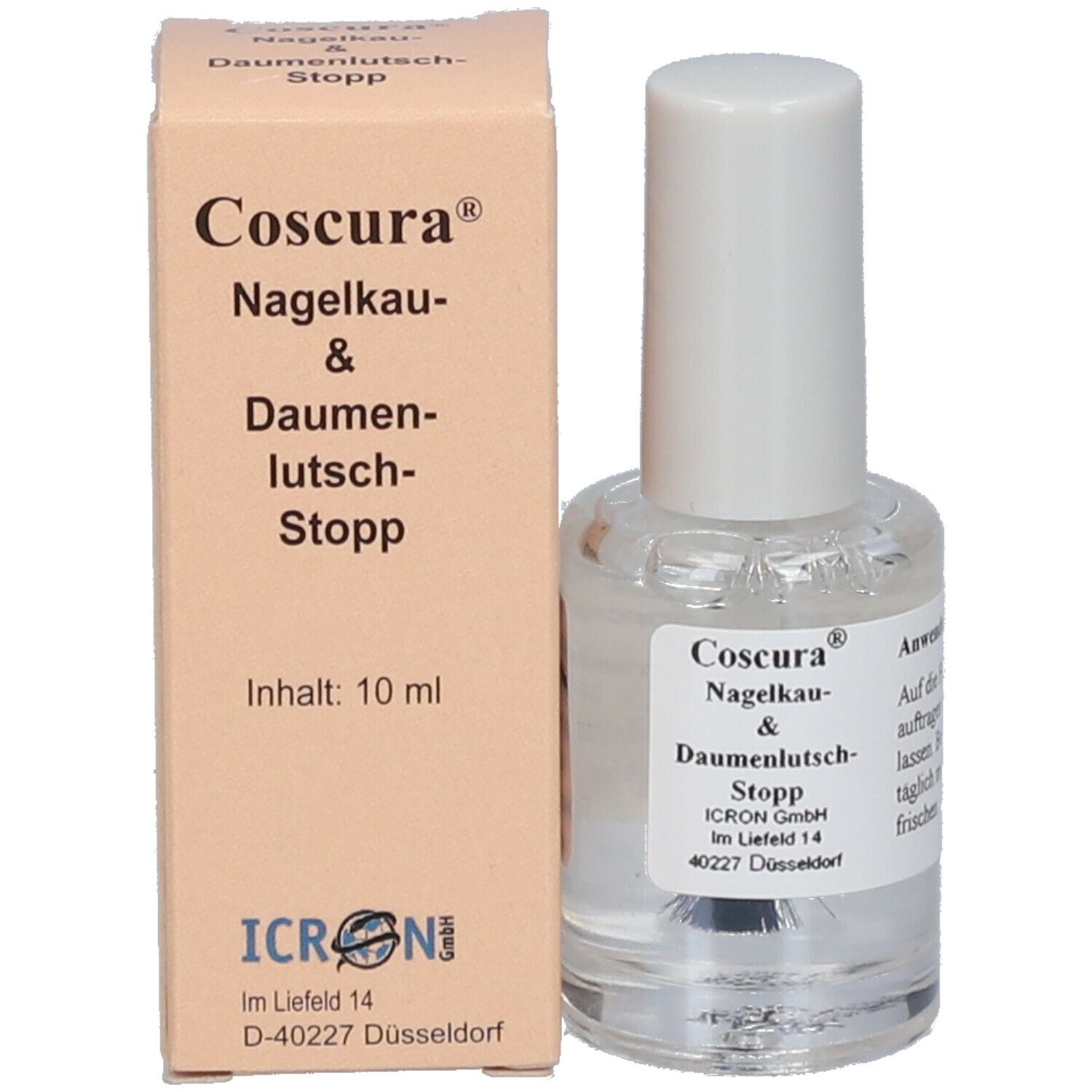 Coscura® Nagelkau & Daumenlutsch-Stopp