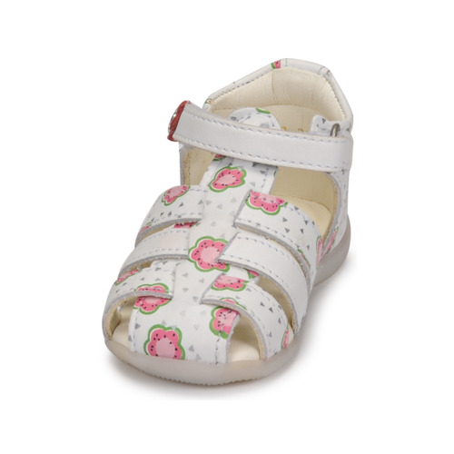 Kickers - BIGFLO-2 - Blanc / Rose