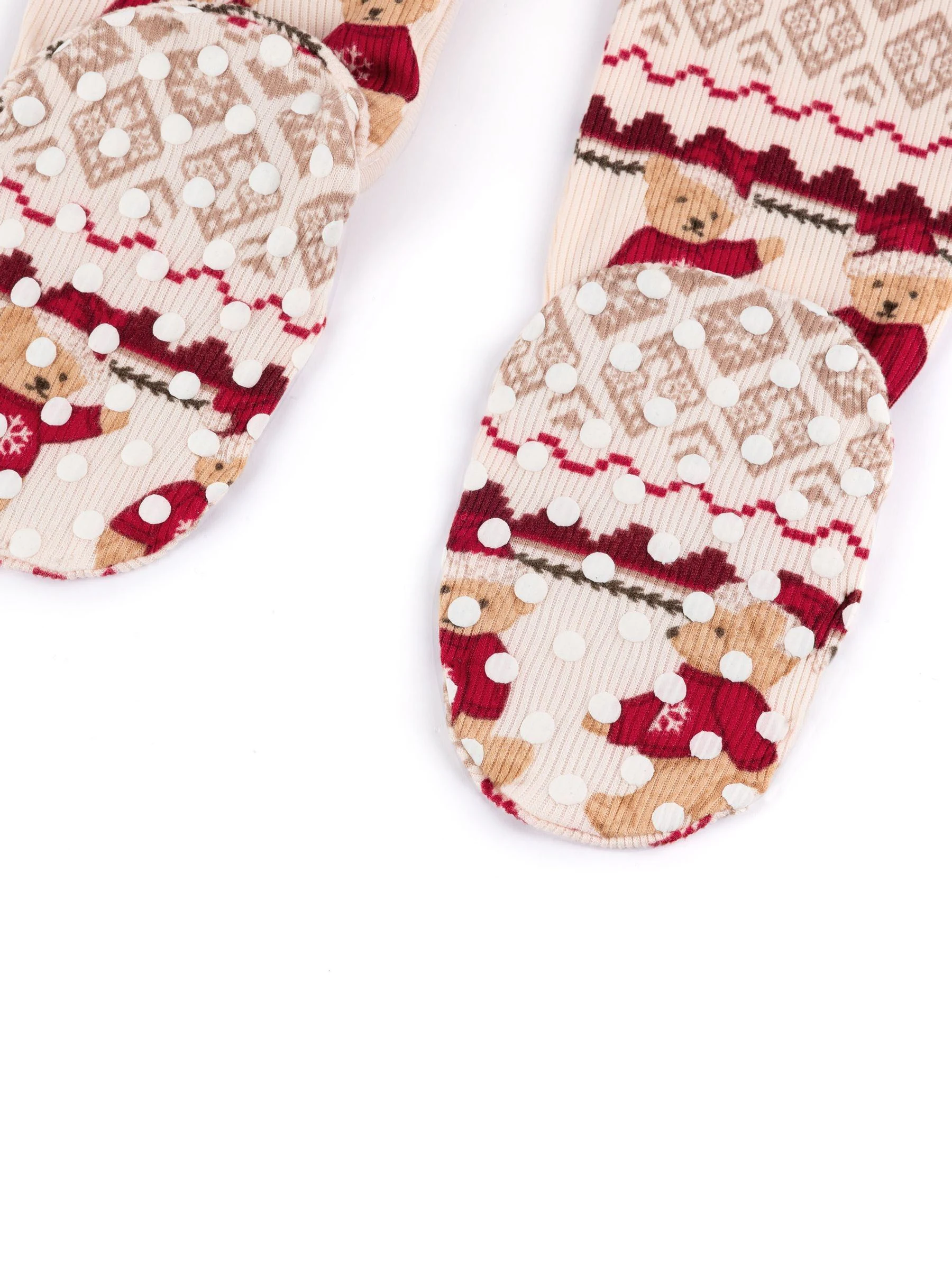 Chelsea Peers The Bear Kerstmis Fair Isle Print Pyjama's