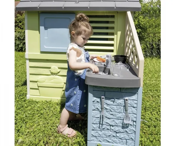 Smoby 810738, Stående legehus, 2 År, 1 dør(e), Flerfarvet