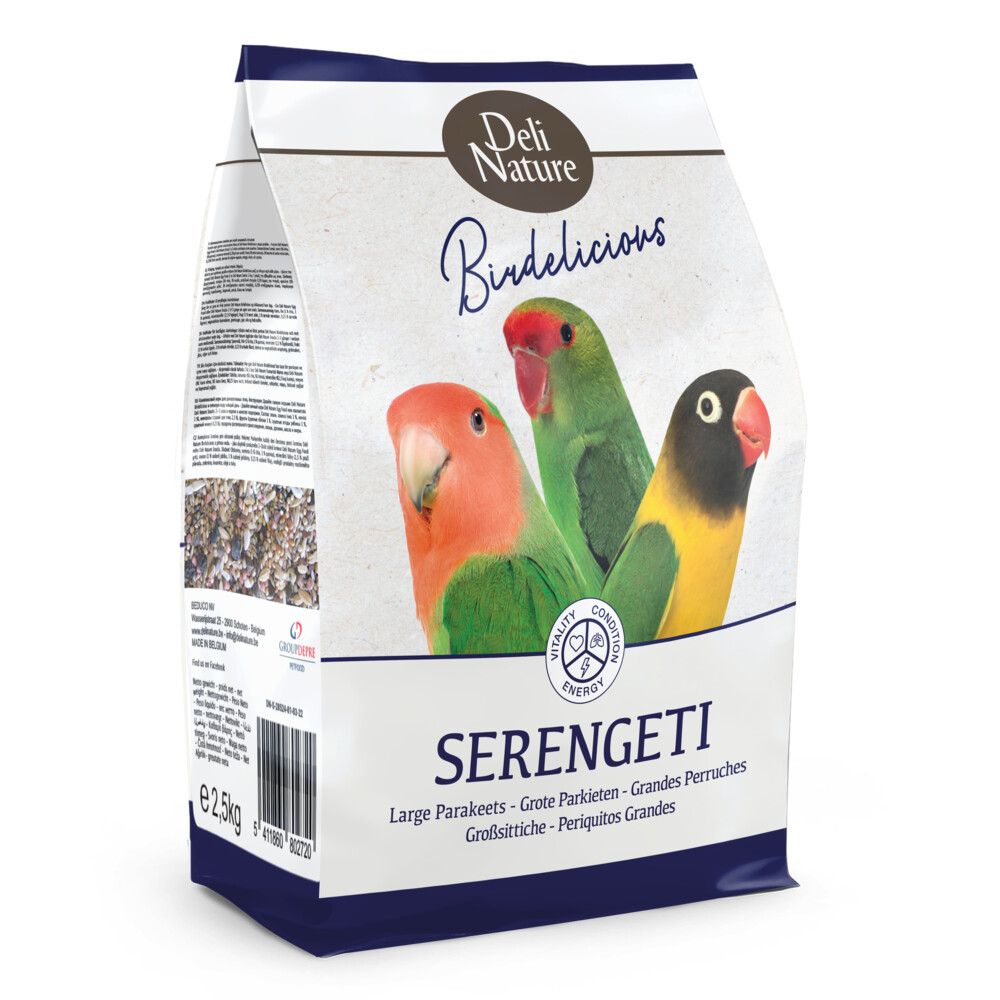 Deli Nature 5 Sterren Menu Afrikaanse Parkiet2,5 kg