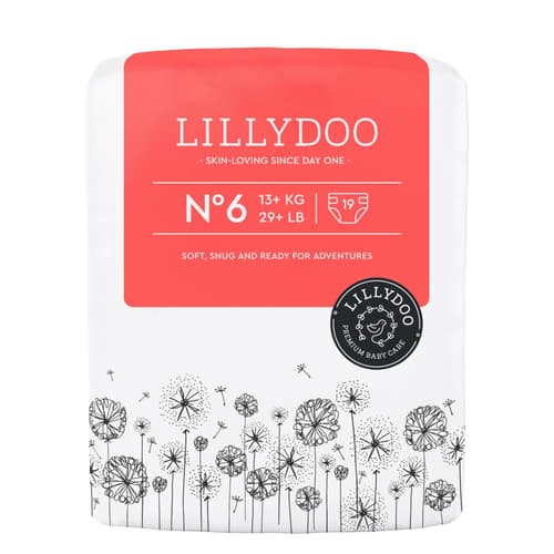 LILLYDOO Windeln Größe 6, 13+ kg