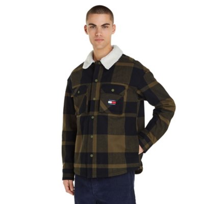 Veste homme Tjm Check sherpa TOMMY HILFIGER