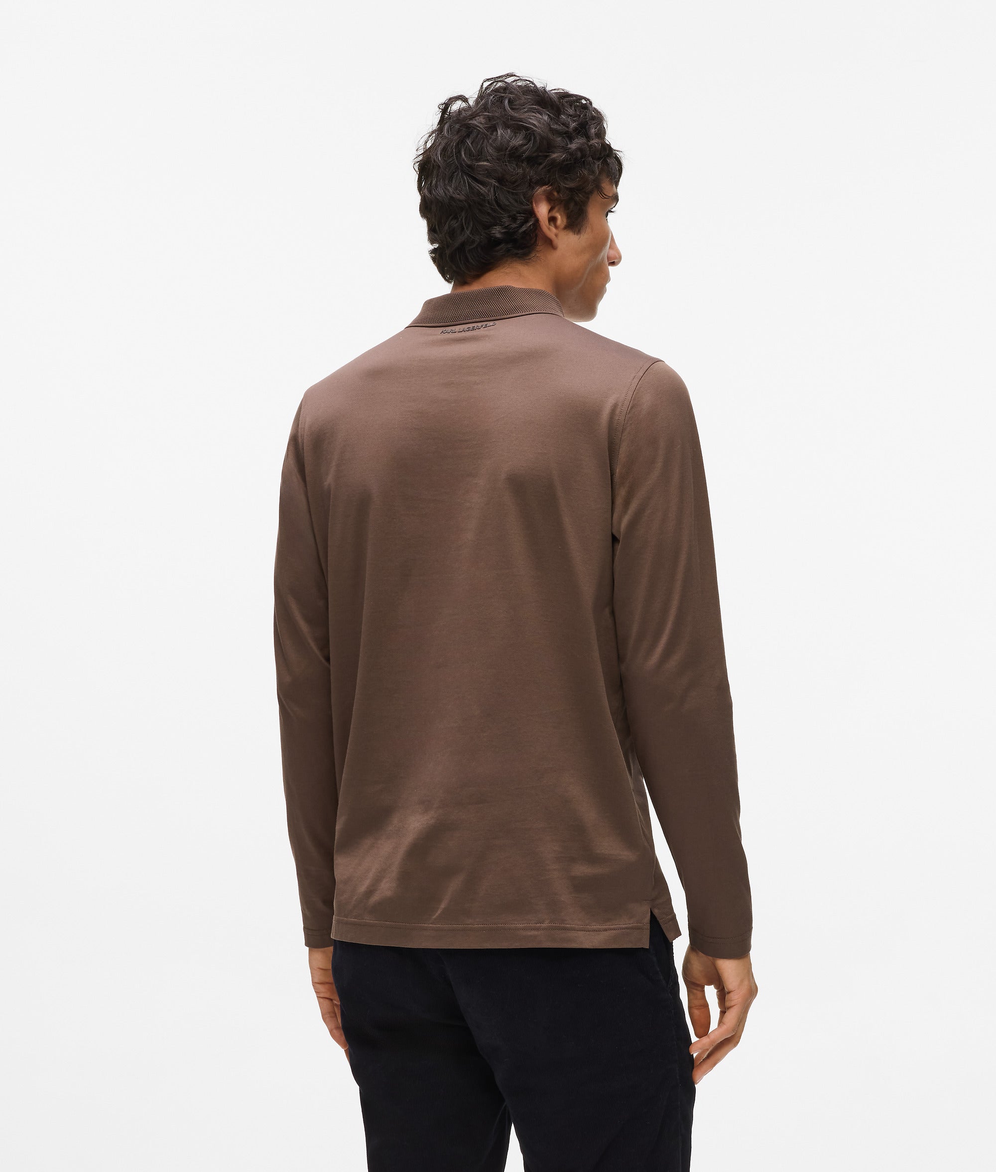 Polo met lange mouwen