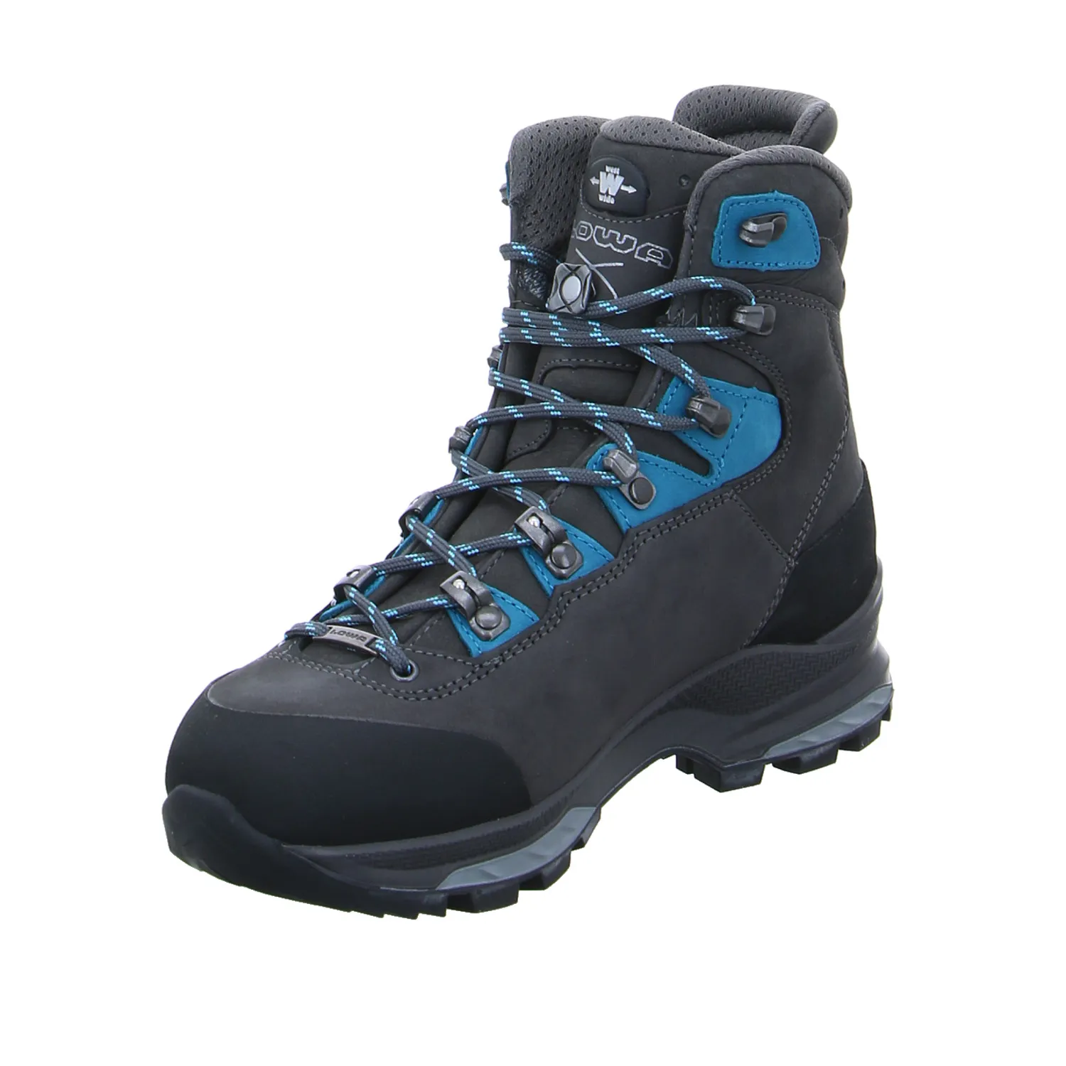 LOWA Wander- Bergschuh Damen Grau Leder