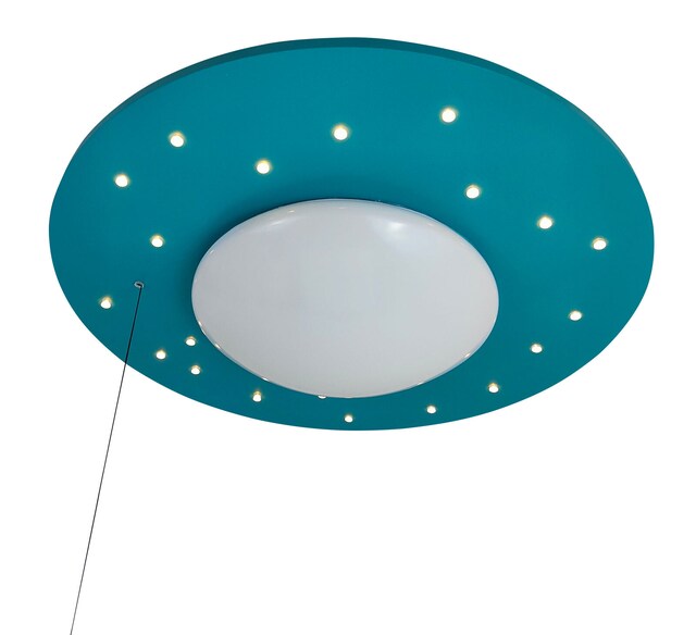 niermann Retrofit Kinderlampe Decke STARLIGHT petrol