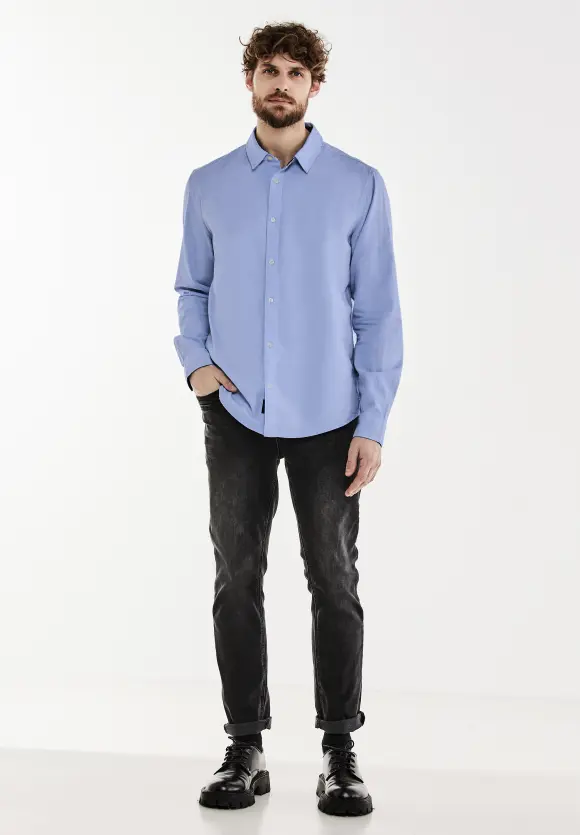 Oxford Hemd - shirt blue