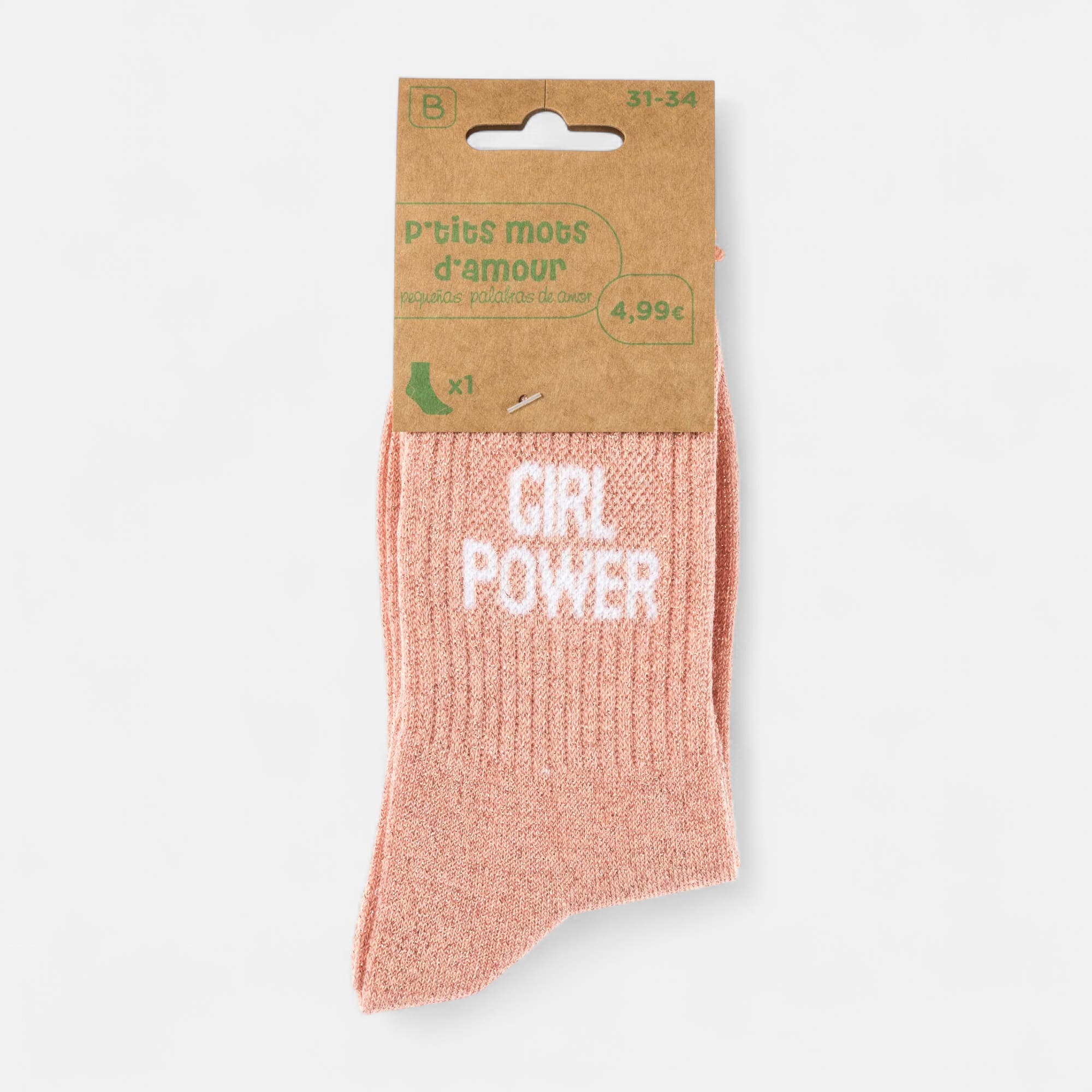 Chaussettes Enfant rose