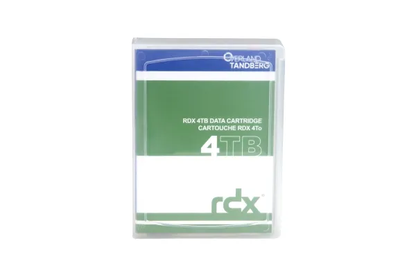 Overland-Tandberg 8824-RDX, RDX-patron, RDX, 4 TB, FAT32, NTFS, exFAT, ext4, Sort, 150 MB/s