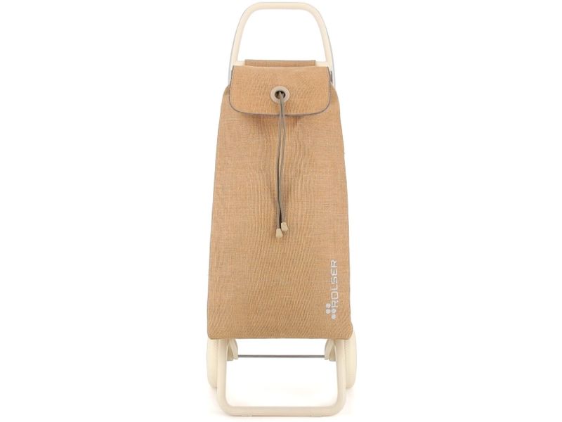 Rolser Einkaufstrolley  I-Max Yute MF 2 L RSG Beige Einkaufswagen mit Rädern