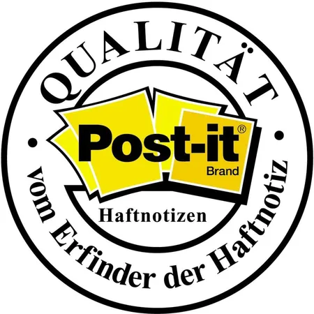Post-it® Recycling Notes 654-1T, 76 x 76 mm, gelb, 16 Blöcke à 100 Blatt