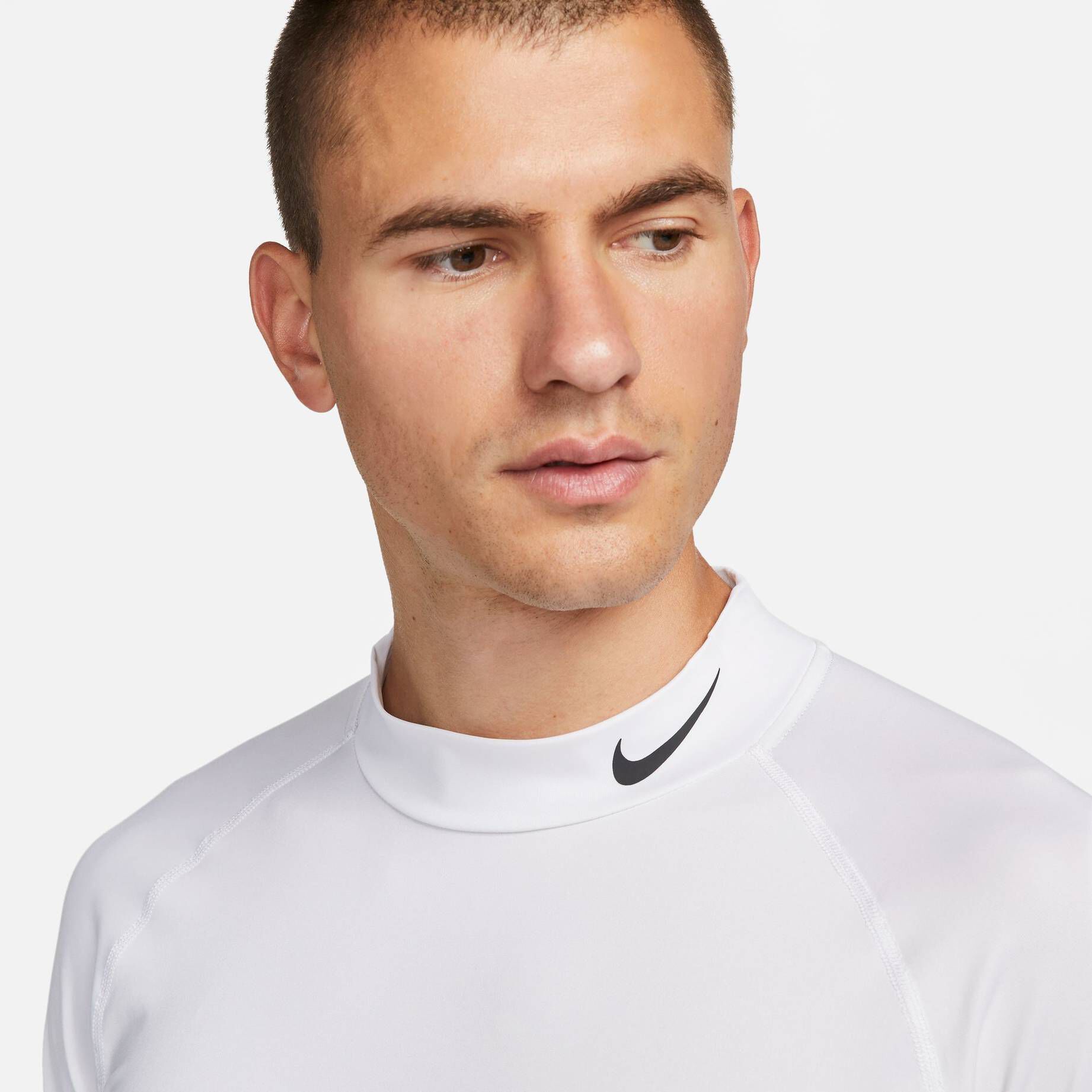 Nike| Herren Funktionsunterhemd PRO DRI-FIT TIGHT LS MOCK Langarm